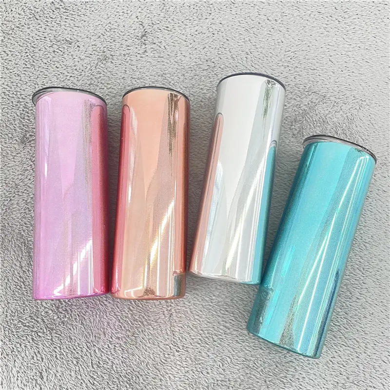 20oz Skinny Tumbler Magic Mirror Metallic | Sublimation Blanks