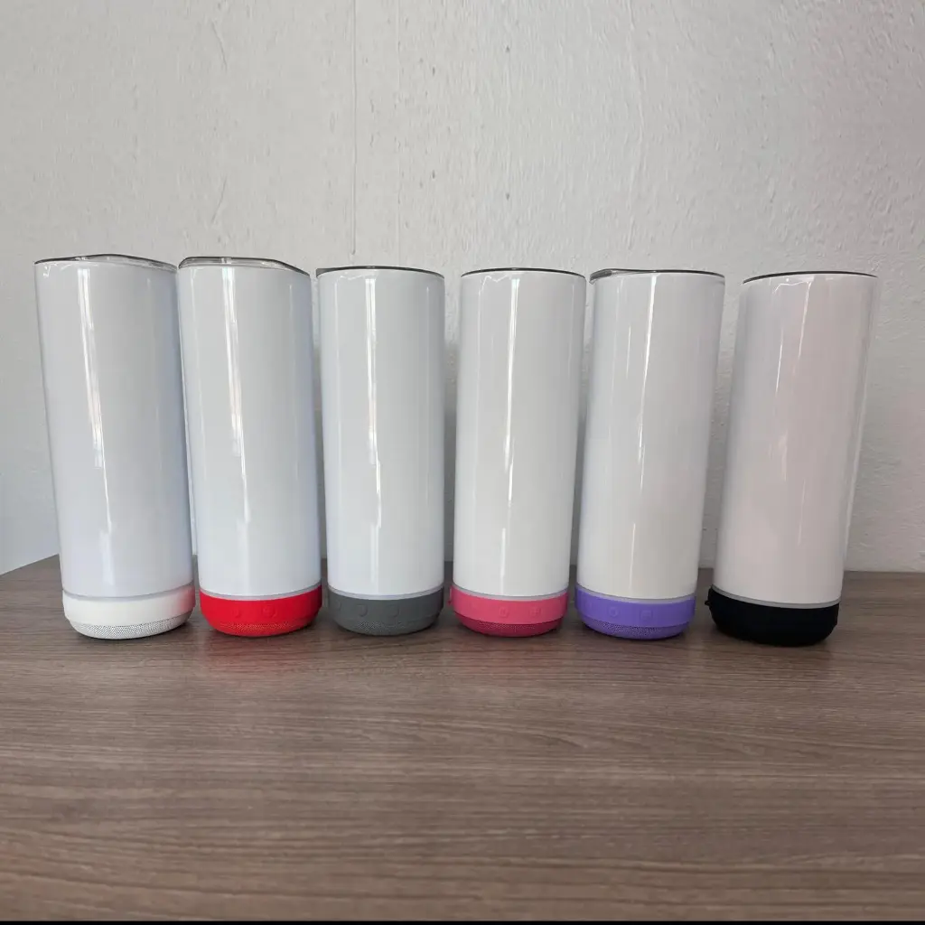 [PF-025828] 20oz straight skinny music Tumbler Wireless Speaker | Sublimation Blanks