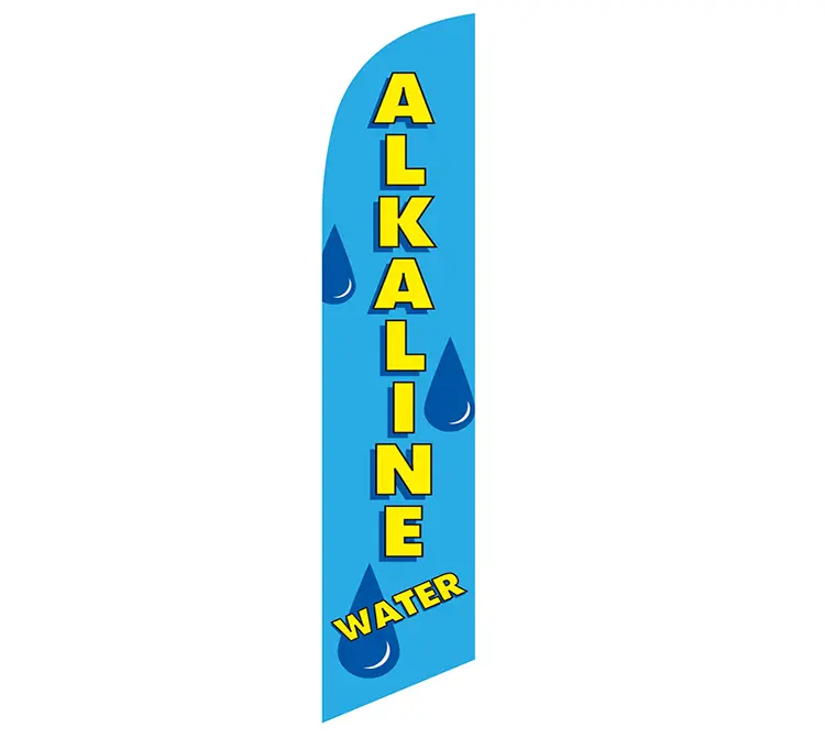Alkaline Water Banner Flag
