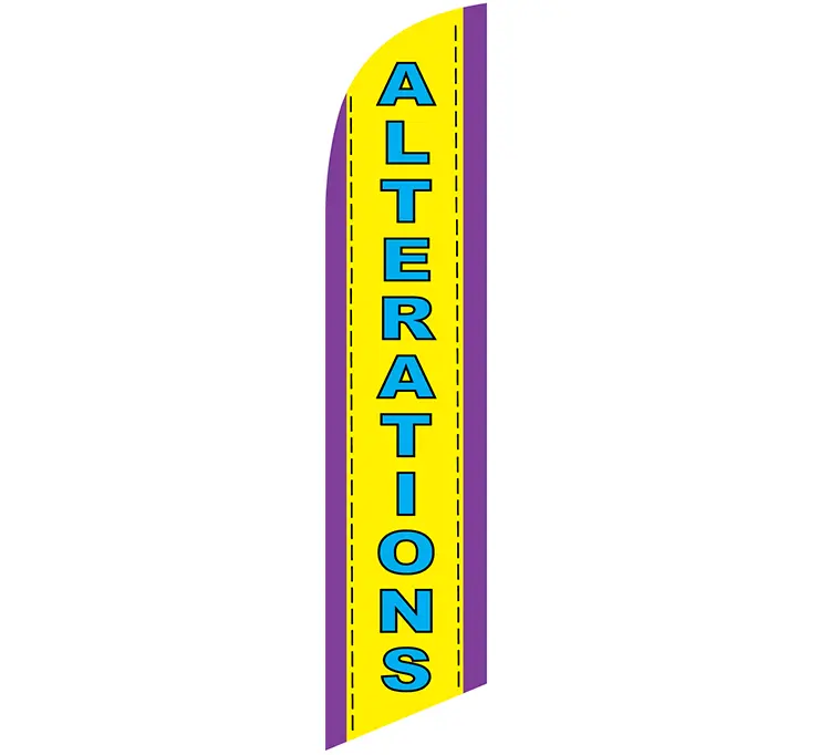 Alterations Banner Flag