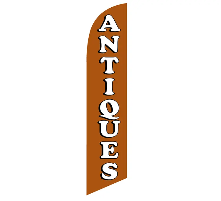 Antiques Banner Flag