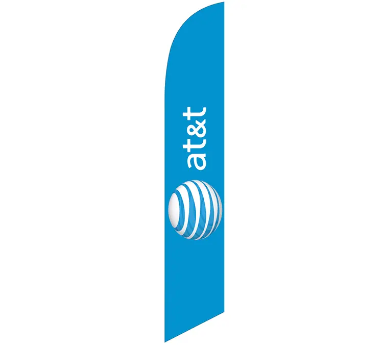 AT&T Blue Banner Flag