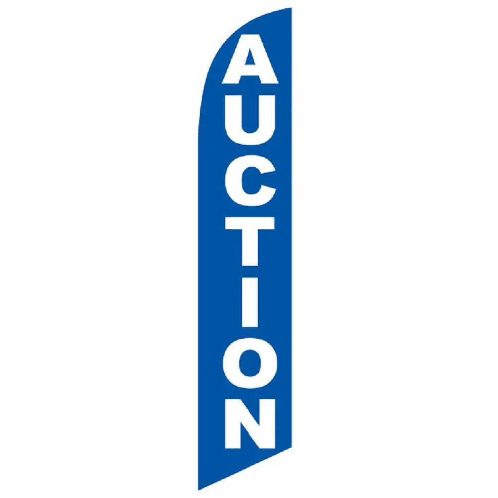 Auction Banner Flag