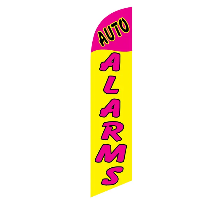 Auto Alarms Banner Flag