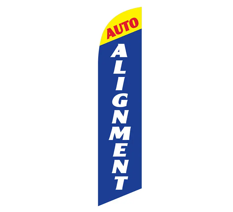 Auto Alignment Banner Flag