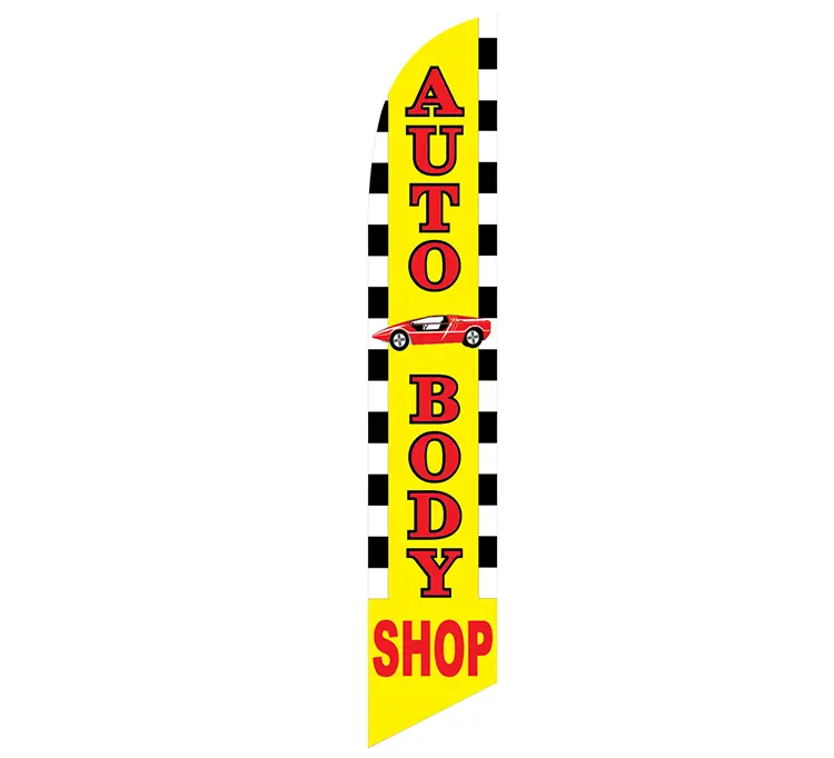 Auto Body Shop Banner Flag 5199