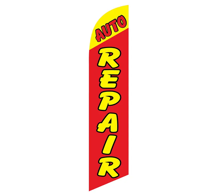 [PF-025987] Auto Repair Banner Flag