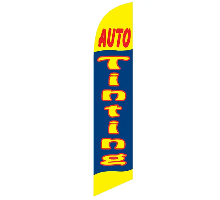 Auto Tint Banner Flag