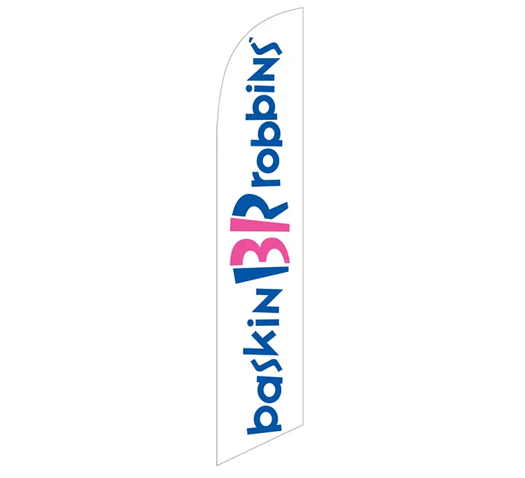 Baskin Bobbins Banner Flag