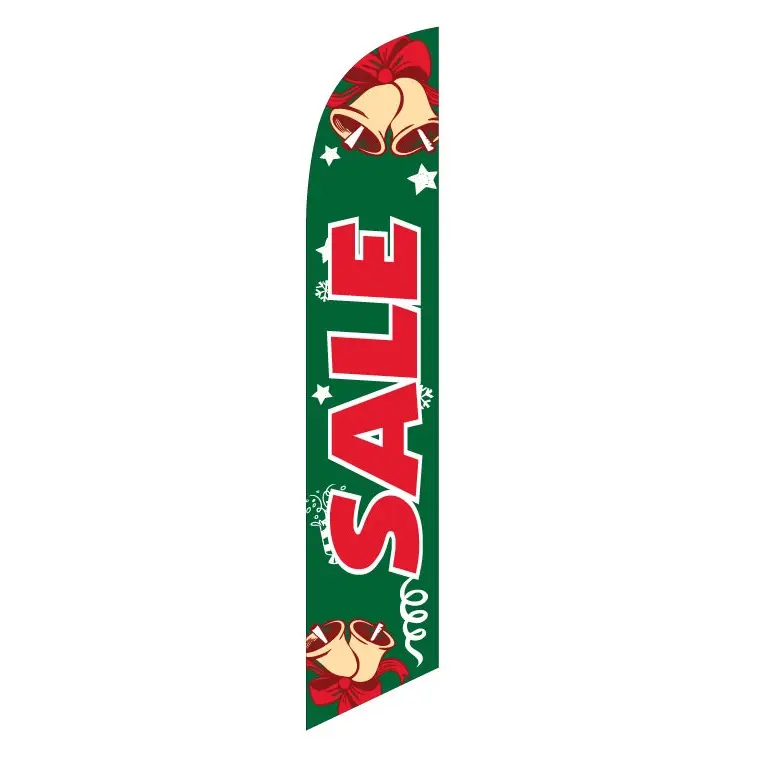 [PF-026034] Bells Holiday Sale Banner Flag