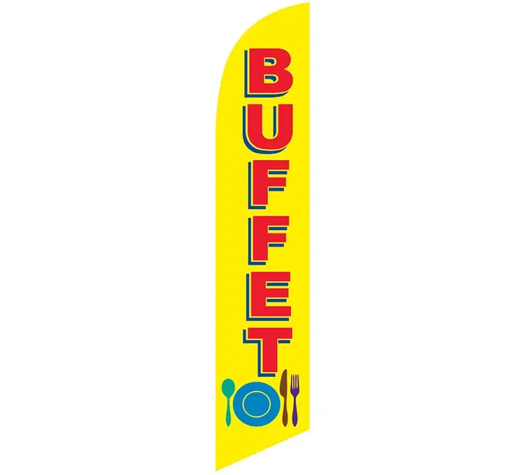Buffet Banner Flag