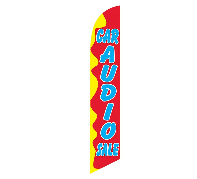 Car Audio Sale Banner Flag
