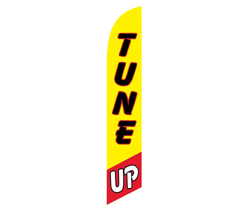 Car Tune Up Service Banner Flag