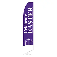Celebrate Easter Banner Flag