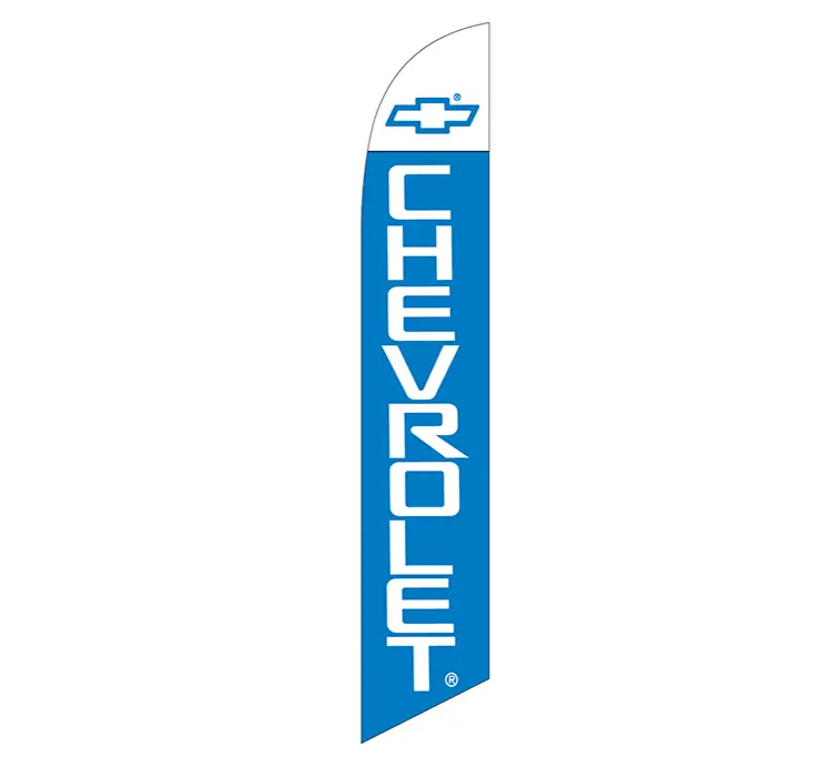 Chevrolet Blue Banner Flag