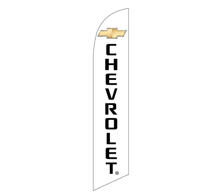 Chevrolet Vertical Banner Flag