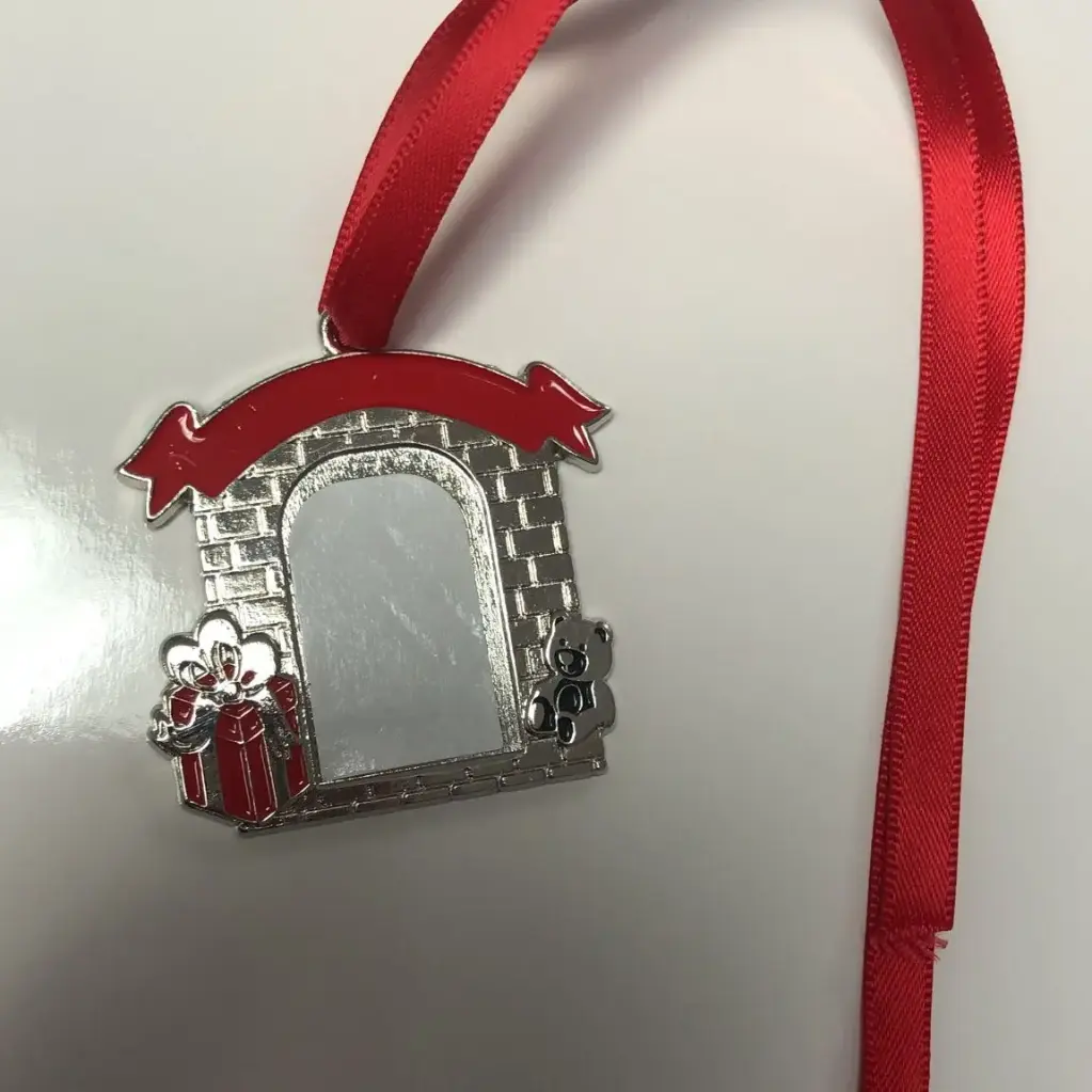 Christmas fireplace, Christmas Ornament | Sublimation Blanks