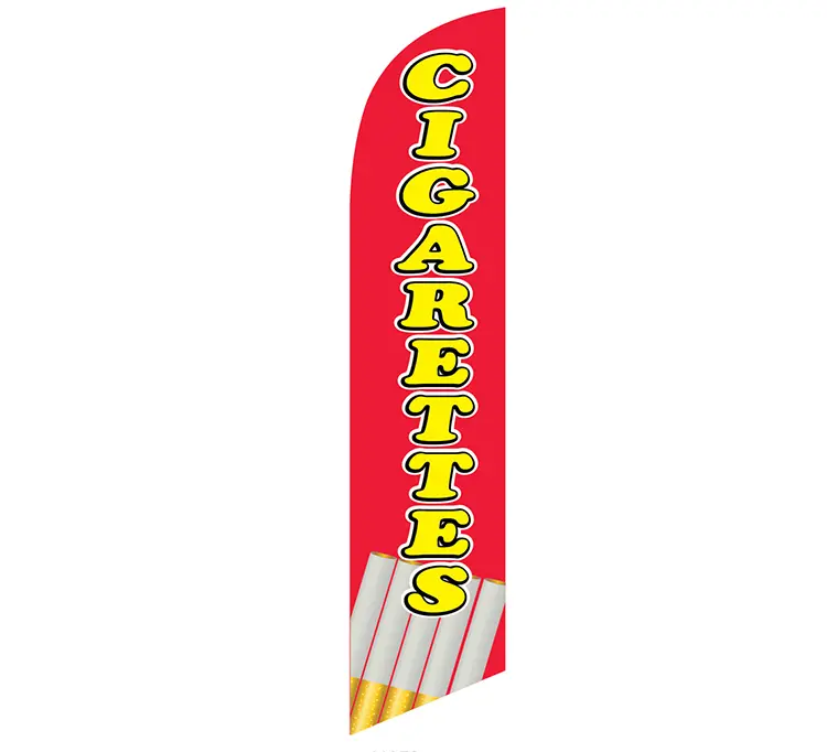 Cigarettes Banner Flag