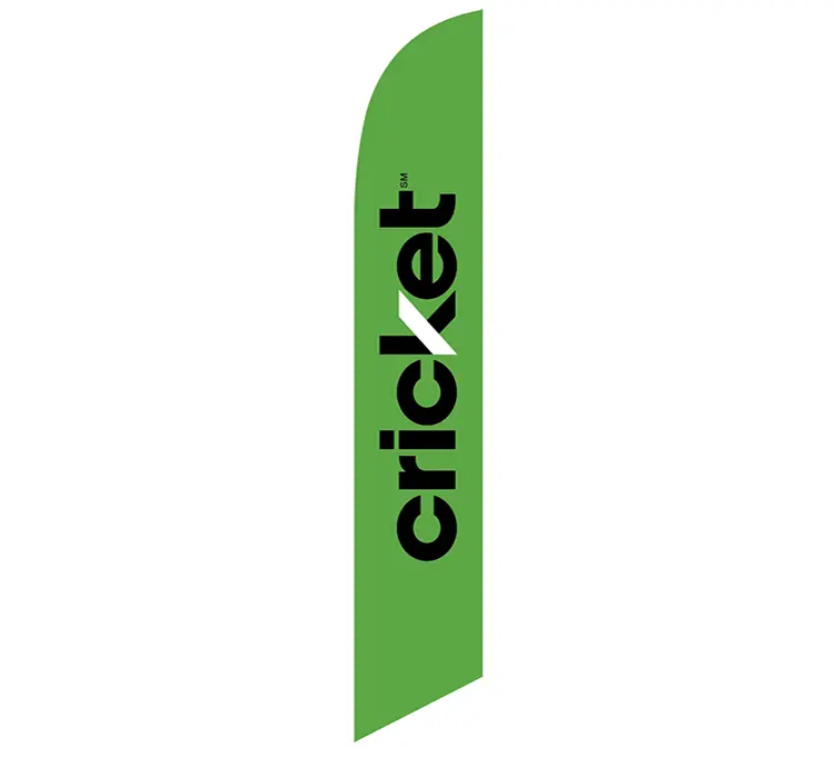 Cricket Green Banner Flag