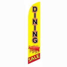Dining Sale Banner Flag