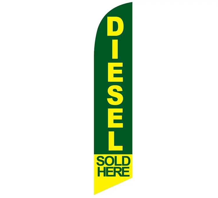 Disel Sold Here Banner Flag