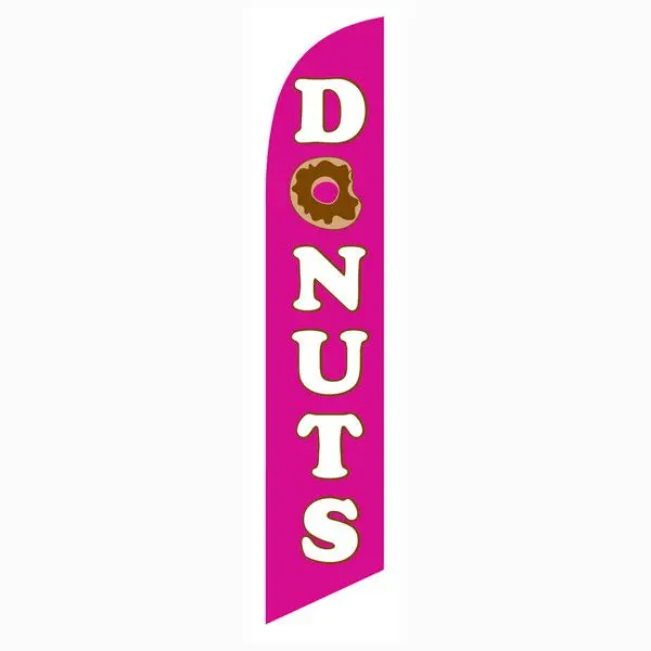 Donuts Banner Flag
