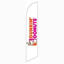 [PF-026420] Dunkin’ Donuts Banner Flag white