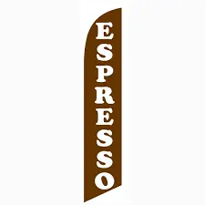 Espresso Banner Flag