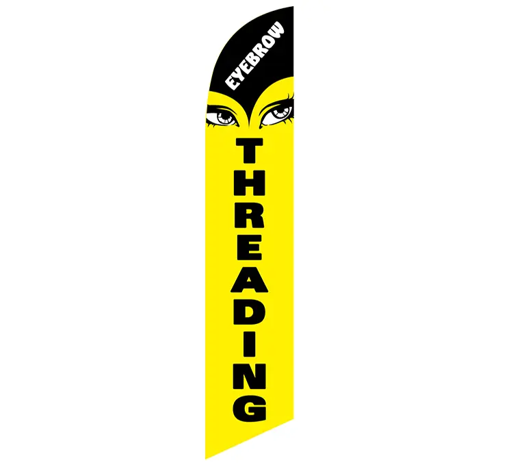 [PF-026465] Eyebrow Threading Banner Flags