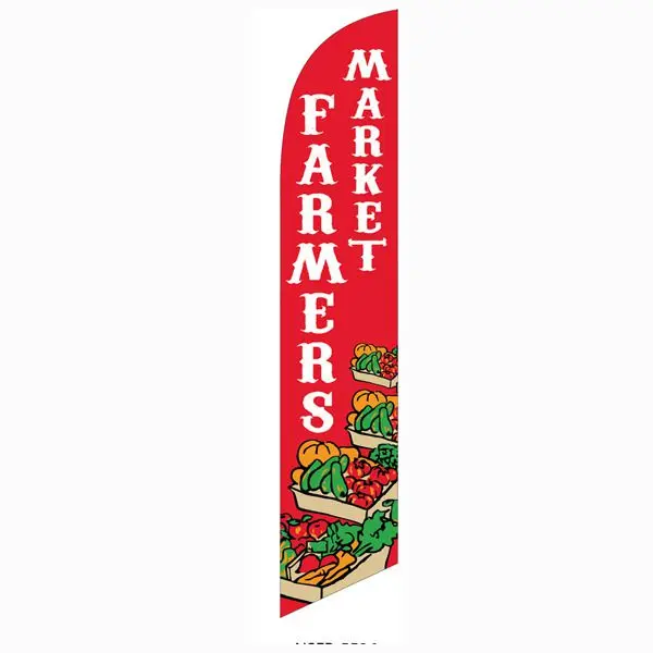 Farmers Market Banner Flag