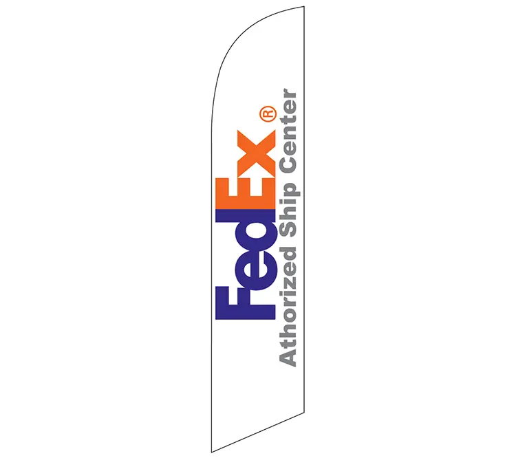 FedEx Authorized Ship Center Banner Flag