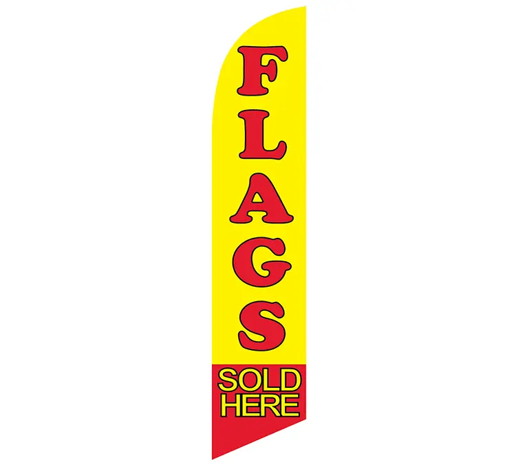 Flags Sold Here Banner Flag
