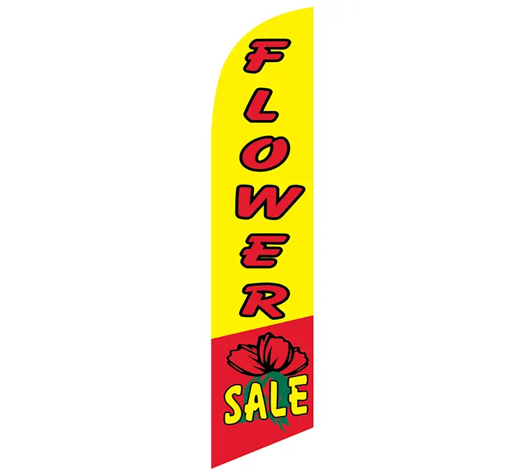 Flower Sale Banner Flag