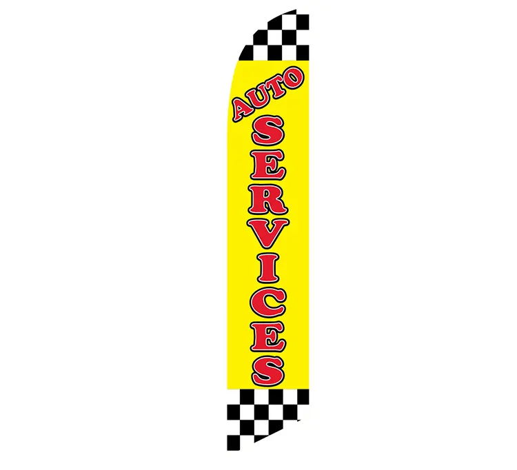 General Auto Services Banner Flag