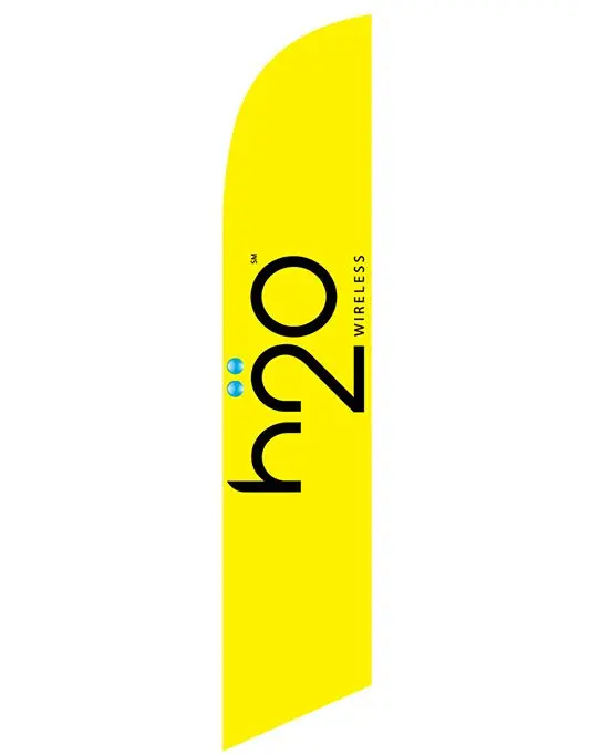H2O Mobile Banner Flag