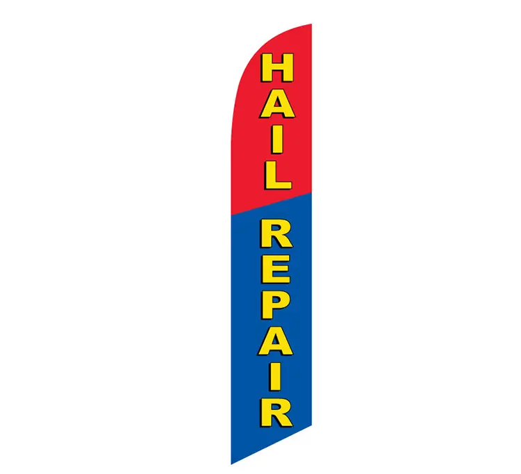 [PF-026639] Hail Repair Banner Flag