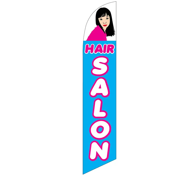 Hair Salon Banner Flag