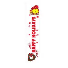 [PF-026666] Happy Holidays Banner Flag Bells