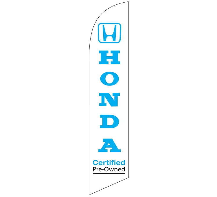 Honda Certified Pre-Owned Banner Flag