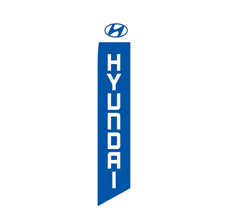 [PF-026730] Hyundai Banner Flag