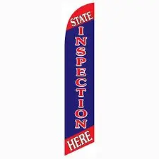 [PF-026758] Inspection Banner Flag Blue