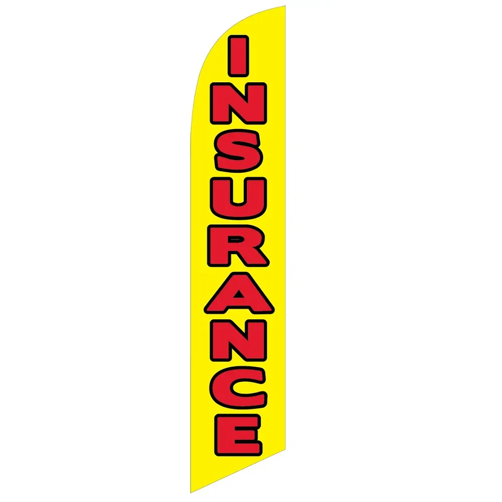 Insurance Banner Flag
