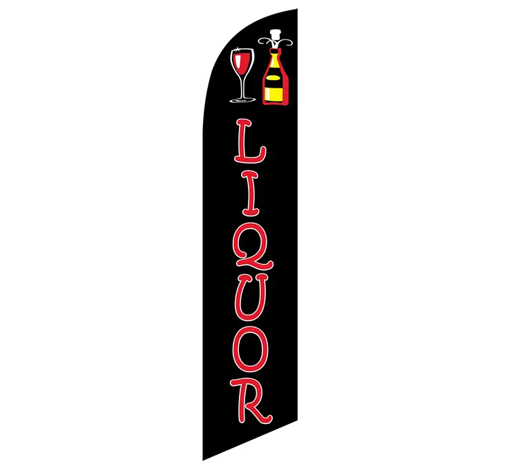 Liquor Banner Flag