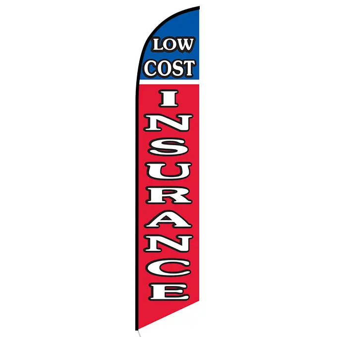 Low Cost Insurance Banner Flag