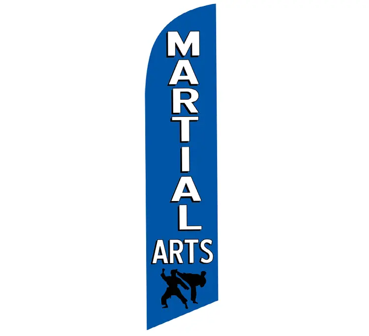 Martial Arts Banner Flag