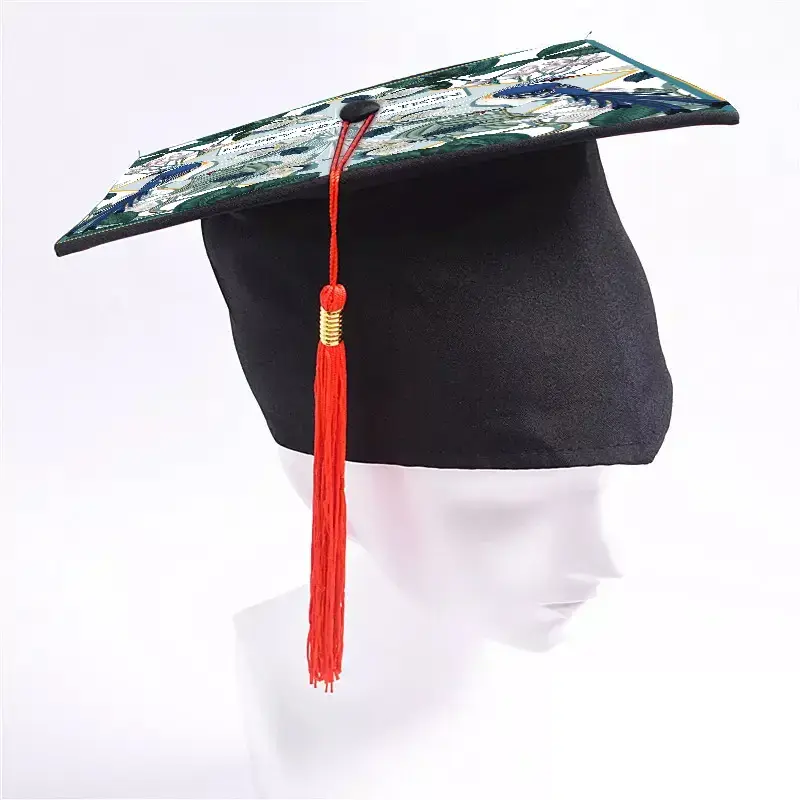 [PF-026882] MDF Graduation cap topper (no hat and tassel) | Sublimation blanks
