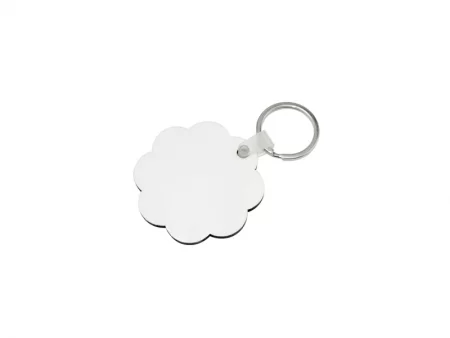 [PF-026884] MDF Keyring Sunflower | Sublimation Blanks