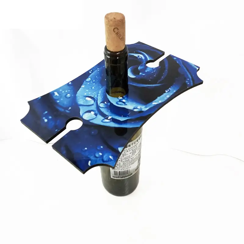 MDF red wine glass hanger gabet hanger | Sublimation blanks