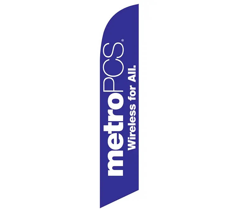 Metro PCS Wireless For All Banner Flag