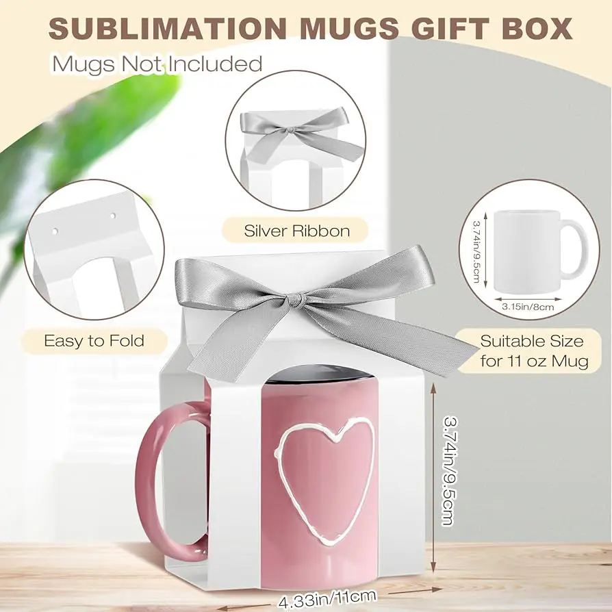 Mug Boxes Gift | Sublimation Blanks